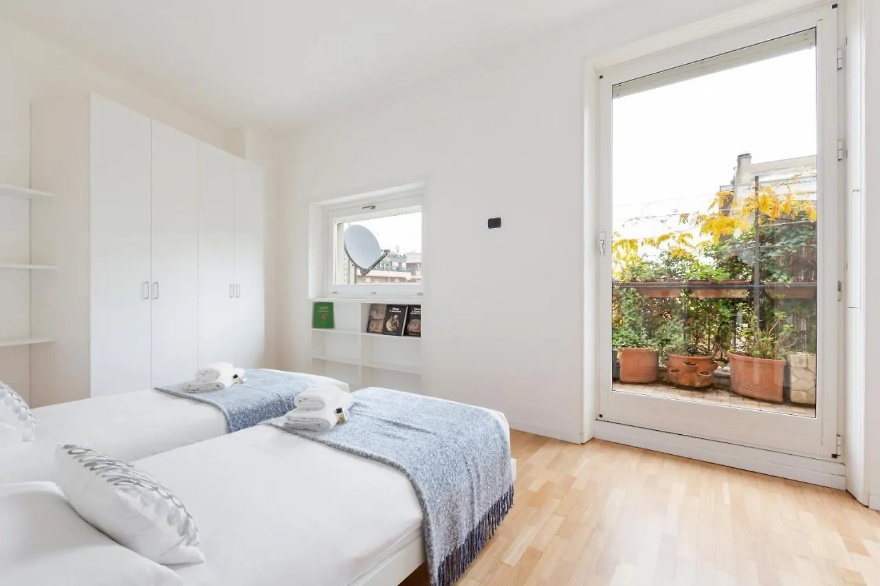 Luxury Terrace Loft Brera Heart Apartman Milánó Olaszország
